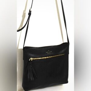 Kate Spade Black Leather Tote